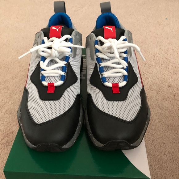 Puma Thunder Electric Grey Violet BlackQuiet Shade - Picture 1 of 5